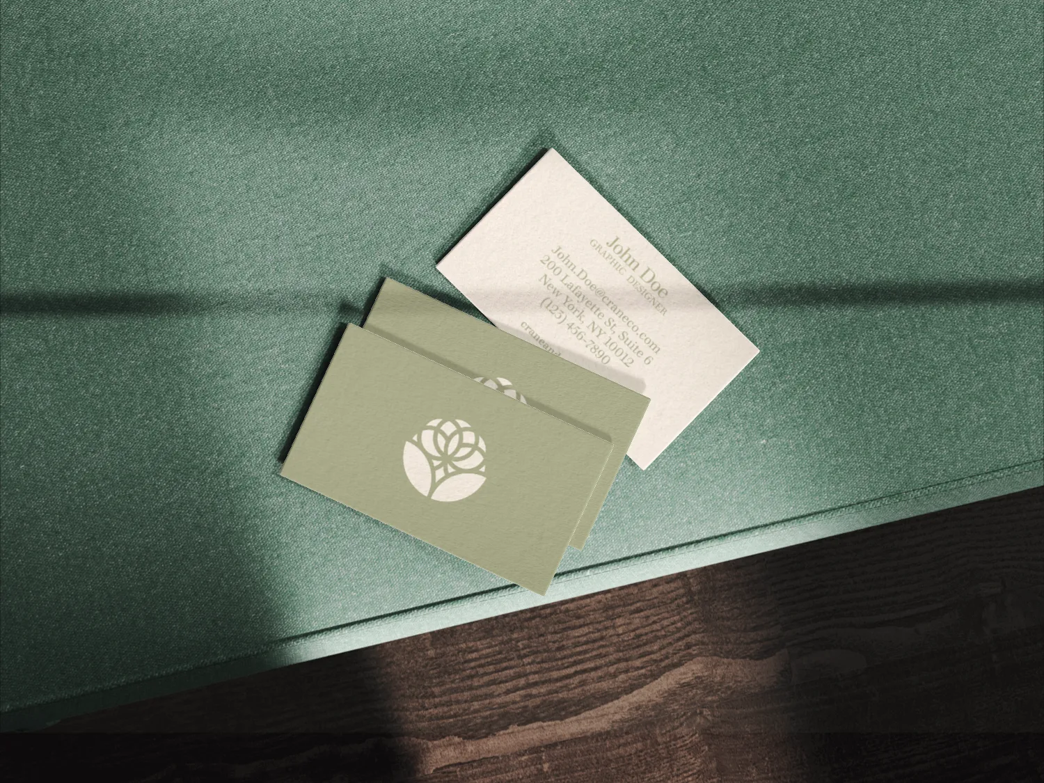 Crane and Co. business card
