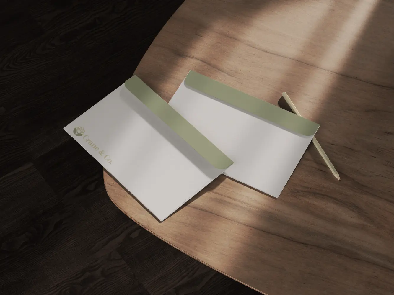 Crane and Co. envelope