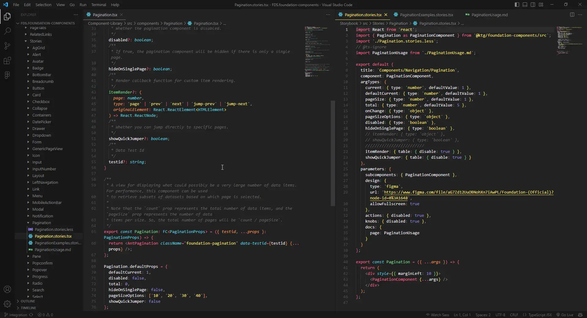 Pagination