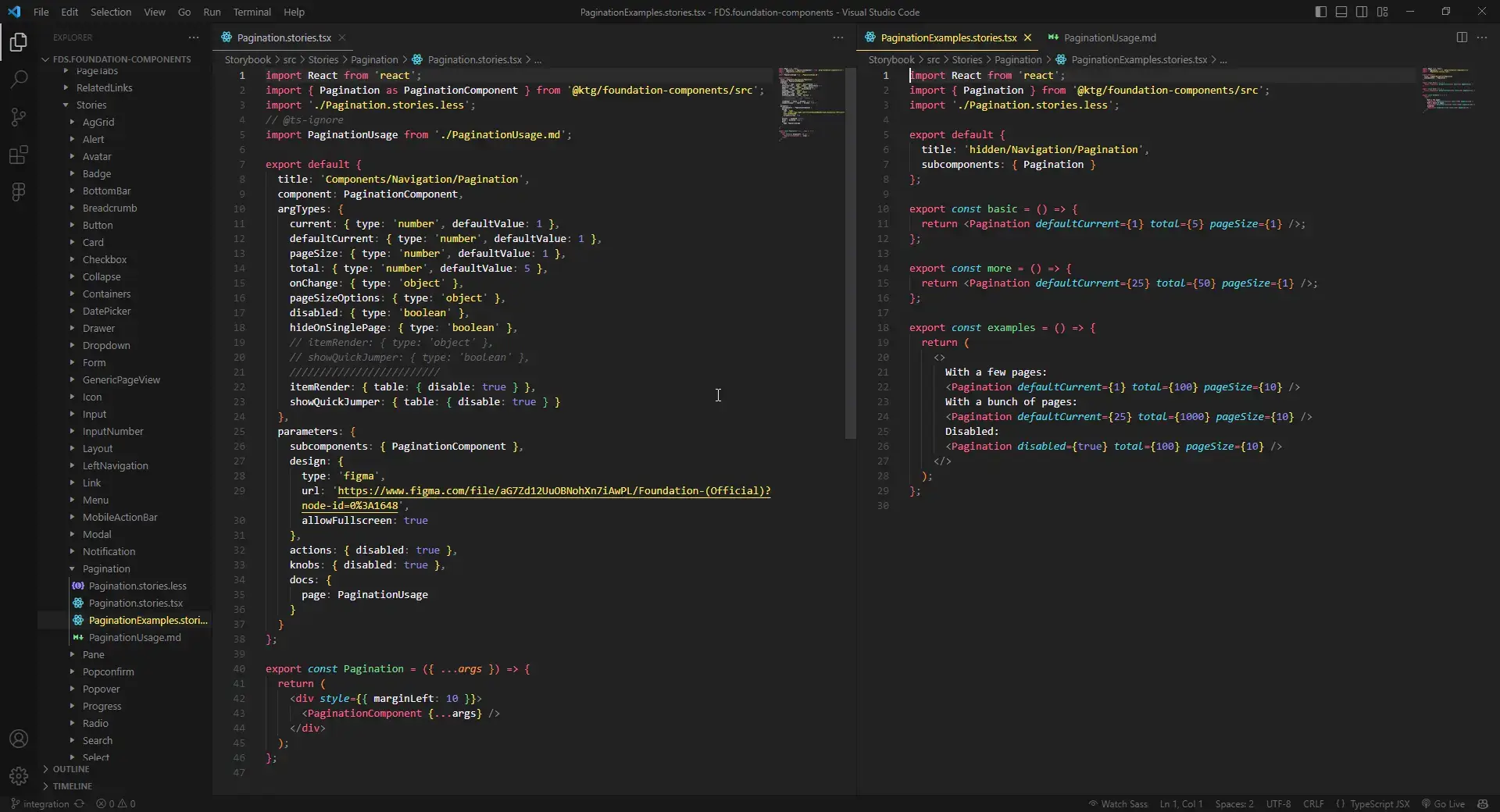 Pagination