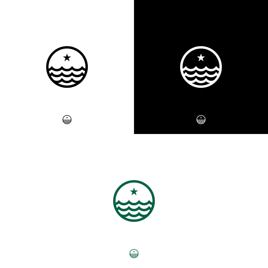 Starbucks logo redesign, version 2